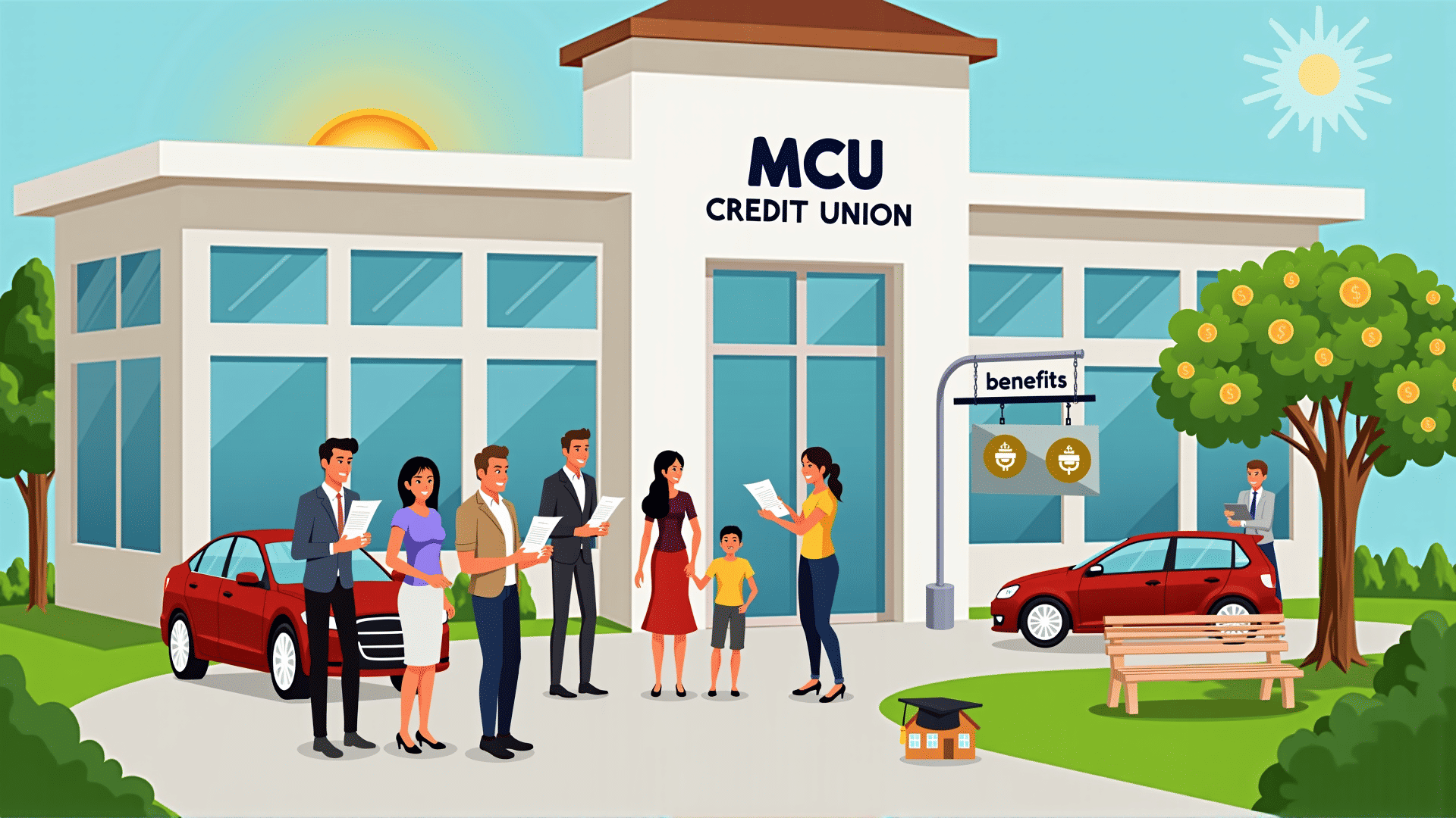 MCU membership benefits graphic